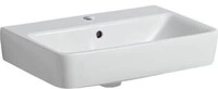 Geberit GE Renova Compact Waschtisch, 55x37cm m. Hl., m. &Uuml;l., wei&szlig; 226155000