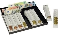 Wedo Geldz&auml;hlkasse 160790037 Scheinfach/M&uuml;nzrillen lichtgrau 178038081