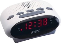 ICES Uhrenradio Ices ICR-210 white ICR-210 White