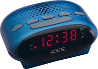 ICES Uhrenradio Ices ICR-210 blue ICR-210 Blue