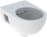 Geberit GE Renova Wand-WC Tiefsp&uuml;ler teilgeschlossene Form, Rimfree, wei&szlig;