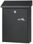 Burg-w&Auml;chter Briefkasten Daily 5861 Si H.305mm B.225mm T.75mm silber STA DIN B5
