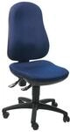 Topstar B&uuml;rodrehstuhl m.Permanentkontakt blau 420-550mm Trgf.110kg 8170G26