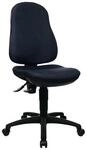 Topstar B&uuml;rodrehstuhl m.Permanentkontakt schwarz 420-550mm Trgf.110kg 8170G20