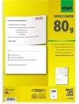 Sigel Kopierpapier LP202 A4 querperforiert auf A5 100 Bl./Pack. 110223001