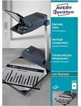 Avery Zweckform Kopierfolie 3555 klar A4 100 St./Pack. 157079800
