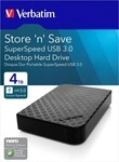 Verbatim Festplatte 4TB USB3.0 47685