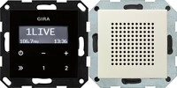 Gira Unterputz-Radio RDS 228001