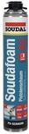 12 Stk. Soudal 1K-Pistolenschaum SOUDAFOAM-GUN 750 ml B2 champagner