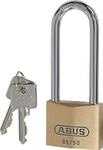 Abus Zylindervorhangschloss 85/50HB80 Schlossk&ouml;rper-B.50mm MS versch.-schl.