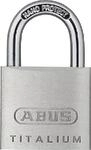 Abus Zylindervorhangschloss 64TI/30 gl Schlossk&ouml;rper-B.30mm Titalium gl.6311