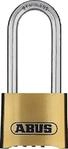 Abus Zahlenvorhangschloss 180IB/50 HB63 B/SB Schlossk&ouml;rper-B.52mm MS Zahlenr.4