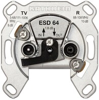 Kathrein Antennensteckdose 2fach ESD 64 274198