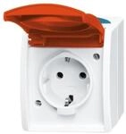 Busch-Jaeger Schuko-Steckdose 20 EW/DVN-53 2CKA002083A0825