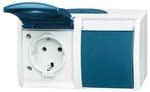 Busch-Jaeger Schuko-Steckdose 2f. 20/2 EWN-53 2CKA002084A0703