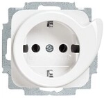 Busch-Jaeger Steckdosen-Einsatz aws 20 EUCDR-214 2CKA002011A2605