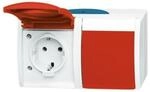 Busch-Jaeger Schuko-Steckdose 2f. 20/2 EW/DVN-53 2CKA002084A0700