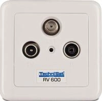 TechniSat SAT-Durchgangsdose RV600-10 0000/3180