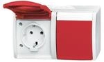 Busch-Jaeger Steckdose 20/2 EW/DVN-54 2CKA002084A0713