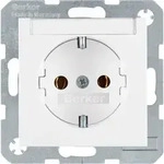 Berker SCHUKO-Steckdose pws/gl 47508989