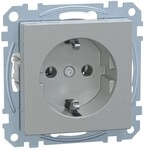 Merten SCHUKO-Steckdose alu MEG2401-0460
