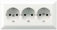 Jung KK-SCHUKO-Steckdose aws AS 523 WW AS523WW