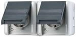 Jung SCHUKO-Steckdose 2-fach 8220 NAW 8220NAW
