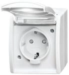 Busch-Jaeger Steckdose m.Klappdeckel 20 EBW-54 2CKA002083A0843