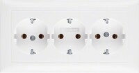 Berker 3fach-Steckdose SCHUKO 47661909
