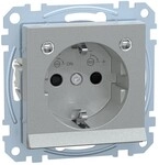 Merten SCHUKO-Steckdose alu MEG2304-0460