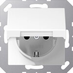 Jung SCHUKO-Steckdose A 1520 KL WW A1520KLWW