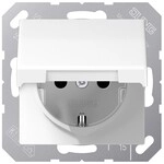 Jung SCHUKO-Steckdose AS 1520 KL WW AS1520KLWW
