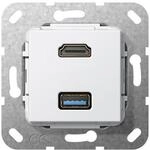 Gira HDMI USB 3.0 A Kabelpeit. 567903