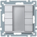 Merten Taster 4f. plus alu 627860