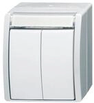 Busch-Jaeger Doppeltaster 2621 WN-54-205-101 2CKA001484A0379
