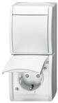 Busch-Jaeger Kombination SCHUKO 2601/6/20 EBW-54 2CKA001684A0331