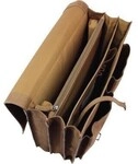 Pride & Soul Aktentasche EARL 47132 42x34x17cm Echtleder braun 430200470
