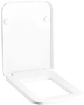 Geberit GE Era WC-Sitz, wei&szlig; Scharniere verchromt mit Absenkautomatik 574510000