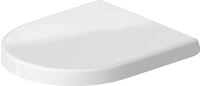 Duravit DU WC-Sitz mit SoftClose Scharniere edel stahl, wei&szlig; 0069890000