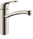 Hansgrohe HG Einhebel-K&uuml;chenmischer 160 FOCUS DN 15 Edelstahl-Optik 31806800