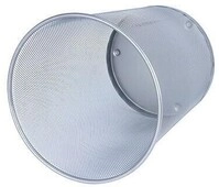 Wedo Papierkorb Office 65254 18l Drahtmetall silber 170003495