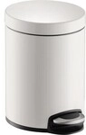 Helit Tretabfalleimer Classic H2403405 5l wei&szlig; 435011701
