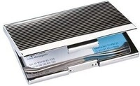 Sigel Visitenkartenetui VZ130 max. 20Karten Metall silber 376000200