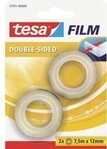 Tesa Klebefilm 57911-00000 Doppelseitig 7,5mx12mm 2 St./Pack. 164004602