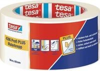 Tesa Malerkreppband 4306 Profi PLUS leicht gekreppt hellbeige L.50m B.50mm Rl.