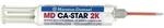 Marston 2K-Cyanacrylatklebstoff MD CA-Star 10g transp.Doppelspritze MGL.STAR.S10