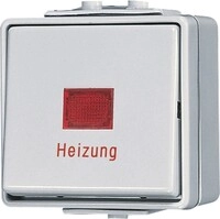 Jung Heizung Notschalter 606 HW 606HW