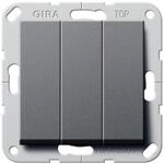 Gira Taster 3-fach anth 284428