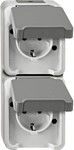 Merten SCHUKO-Doppel-Steckdose MEG2328-8029