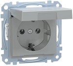 Merten SCHUKO-Steckdose alu MEG2311-0460